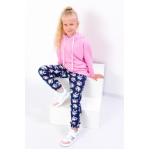 Pants for girls Wear Your Own 128 Pink (6155-055-5-v26)