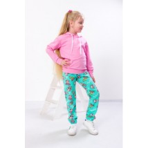 Pants for girls Wear Your Own 116 Green (6155-055-5-v16)
