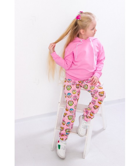 Pants for girls Wear Your Own 110 Pink (6155-055-5-v10)