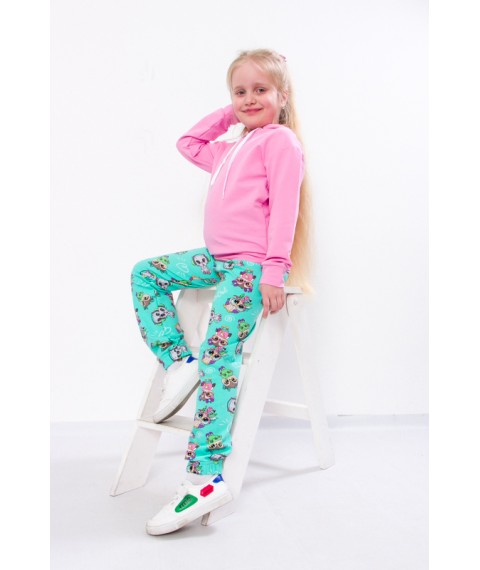Pants for girls Wear Your Own 92 Green (6155-055-5-v36)