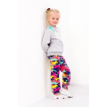 Pants for girls Wear Your Own 110 Pink (6155-055-5-v7)