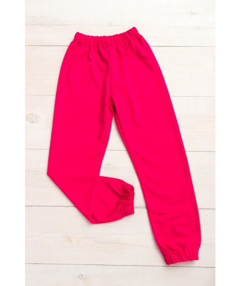 Pants for girls Wear Your Own 98 Red (6155-057-5-v19)