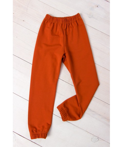 Pants for girls Wear Your Own 122 Brown (6155-057-5-v139)