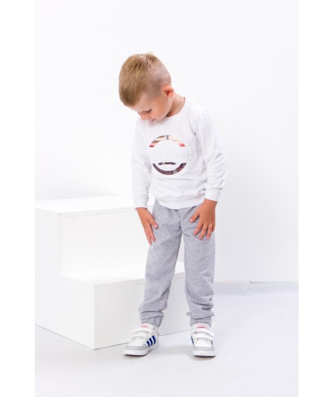 Pants for boys Wear Your Own 122 Gray (6155-057-4-v64)