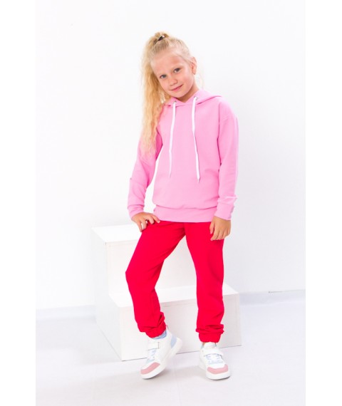 Pants for girls Wear Your Own 92 Red (6155-057-5-v6)