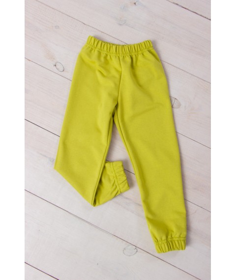 Pants for girls Wear Your Own 134 Green (6155-057-5-v178)