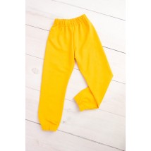 Pants for girls Wear Your Own 98 Yellow (6155-057-5-v23)