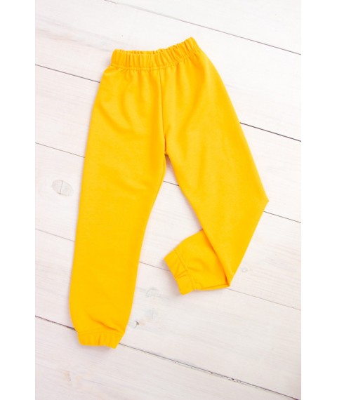 Pants for girls Wear Your Own 98 Yellow (6155-057-5-v23)