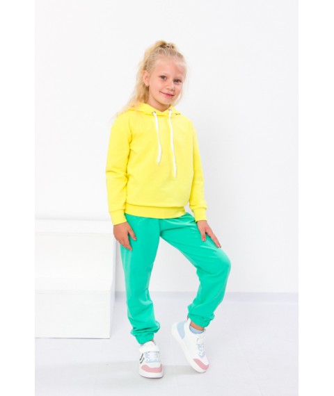 Pants for girls Wear Your Own 110 Green (6155-057-5-v75)