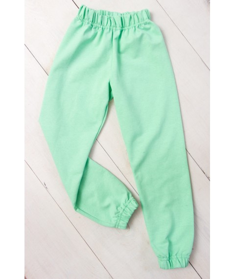 Pants for girls Wear Your Own 116 Green (6155-057-5-v112)
