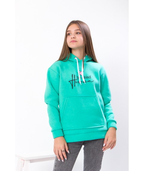 Hoodies for girls Wear Your Own 152 Blue (6161-025-33-5-v14)