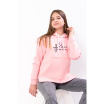 Hoodies for girls Wear Your Own 158 Pink (6161-025-33-5-v17)