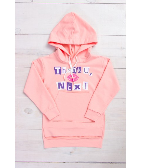 Hoodies for girls Wear Your Own 128 Pink (6161-057-33-5-v18)