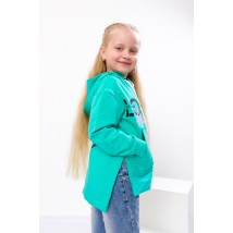 Hoodies for girls Wear Your Own 122 Blue (6161-057-33-5-v27)