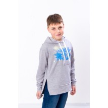 Hoodie for a boy Wear Your Own 146 Gray (6161-057-33-4-v14)