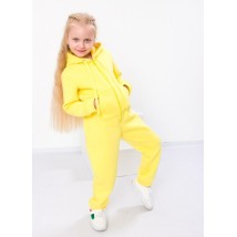 Overalls for girls Wear Your Own 110 Yellow (6172-025-5-v49)