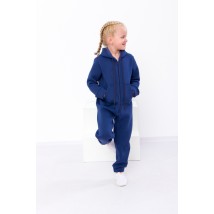 Overalls for girls Wear Your Own 122 Blue (6172-025-5-v23)