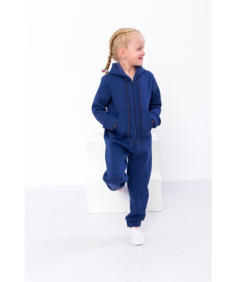 Overalls for girls Wear Your Own 98 Blue (6172-025-5-v56)