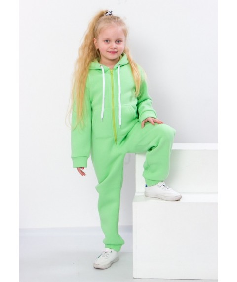 Overalls for girls Wear Your Own 110 Green (6172-025-5-v61)
