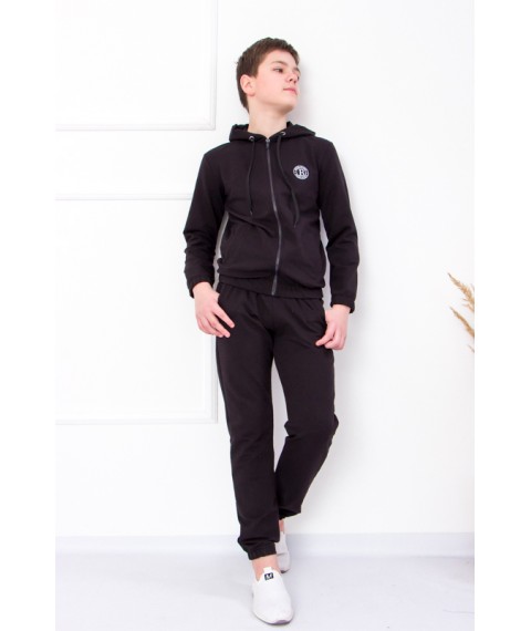 Boy's Suit with Patch (Teen) Wear Your Own 158 Black (6173-057-v13)