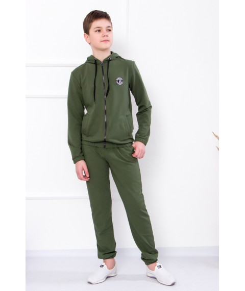 Boy's suit with patch (teen) Wear Your Own 140 Green (6173-057-v4)