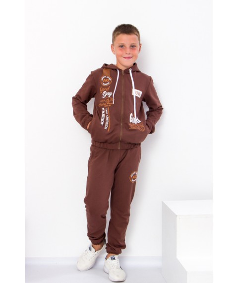 Suit for a boy (adolescent) Wear Your Own 164 Brown (6173-057-33-v2)
