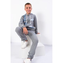 Suit for a boy (adolescent) Wear Your Own 146 Gray (6173-057-33-v26)