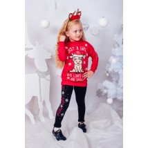 Children's costume "New Year" Wear Your Own 110 Red (6183-v3)