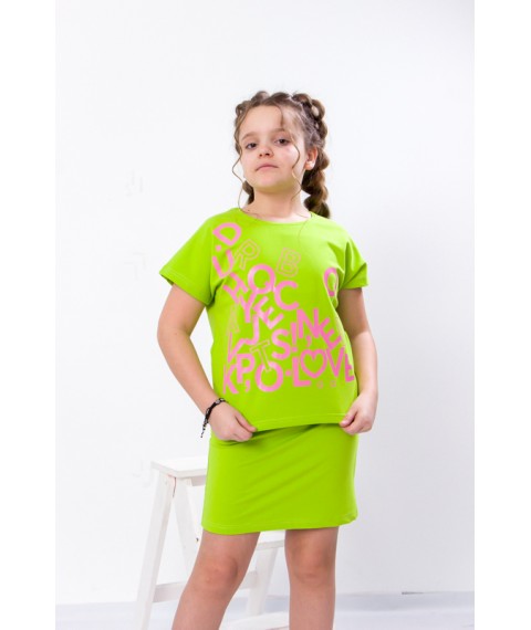 Set for a girl (teenager) Wear Your Own 152 Green (6191-057-33-2-v18)