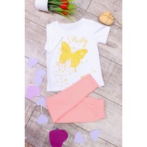 Комплект для дівчинки (футболка+лосини) Носи Своє 122 Рожевий (6194-036-33-v20)