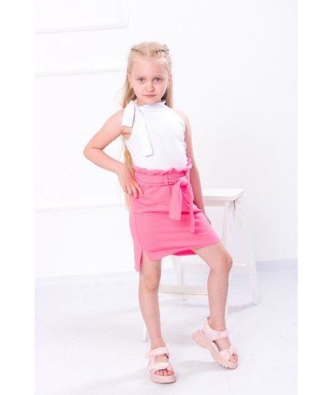 Комплект для дівчаток (блуза+спідниця) Носи Своє 104 Рожевий (6195-036-v33)