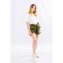 Shorts for girls Wear Your Own 110 Green (6198-057-v11)