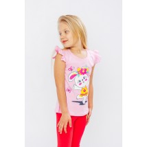 T-shirt for girls Wear Your Own 98 Pink (6199-001-33-v29)
