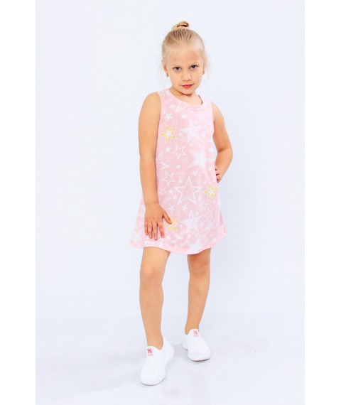 Dress for a girl Wear Your Own 98 Pink (6205-002-v32)