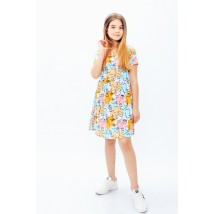 Dress for a girl (teenager) Wear Your Own 134 Blue (6258-002-v24)