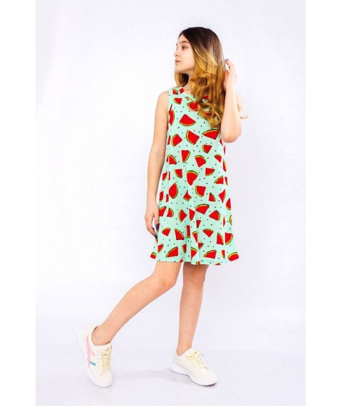 Сукня для дівчинки (підліткова) Носи Своє 140 Зелений (6205-002-1-v14)