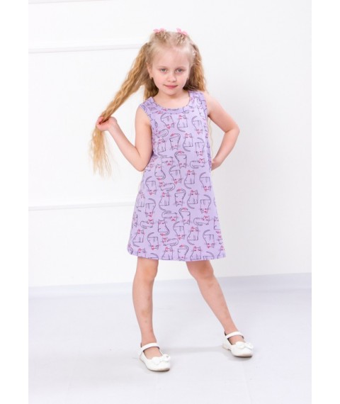 Dress for a girl Wear Your Own 134 Purple (6205-002-v1)