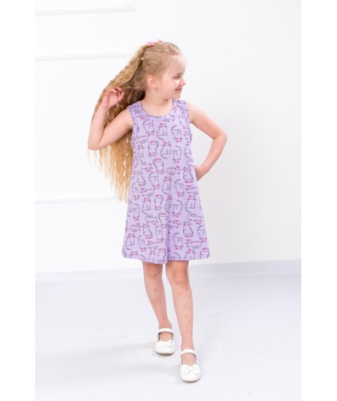 Сукня для дівчинки Носи Своє 116 Фіолетовий (6205-002-v20)
