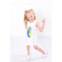 Сукня для дівчинки Носи Своє 158 Білий (6205-036-33-1-v29)