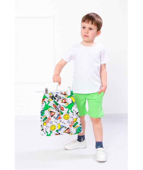 Set of two shorts for a boy "Style" Wear Your Own 128 Green (6208-2-v2)