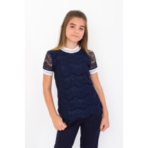 Блуза для дівчинки Носи Своє 152 Синій (6217-036-v5)