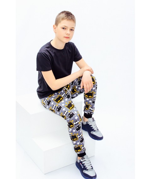 Afghan pants for boys Wear Your Own 128 Gray (6225-055-v7)