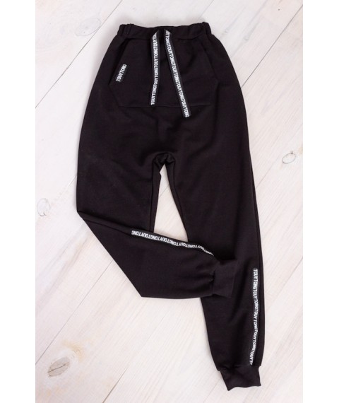 Afghan pants for boys Wear Your Own 146 Black (6225-057-v0)