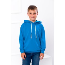 Hoodie for a boy Wear Your Own 140 Blue (6226-057-1-v4)