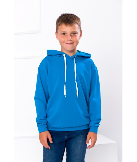 Boys' hoodie Wear Your Own 164 Blue (6226-057-1-v16)