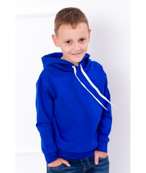Hoodie for a boy Wear Your Own 134 Blue (6226-057-4-v16)