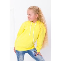 Hoodies for girls Wear Your Own 134 Yellow (6226-057-5-v11)