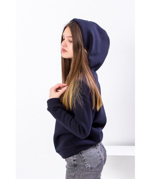 Hoodie for girls (teen) Wear Your Own 146 Blue (6230-025-33-v7)