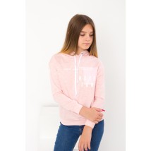 Hoodies for girls (teens) Wear Your Own 140 Pink (6230-057-33-v23)