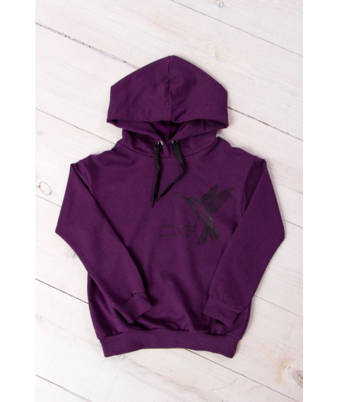 Hoodie for girls (teen) Wear Your Own 134 Purple (6230-057-33-v34)